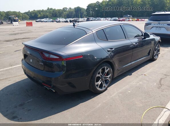 KNAE35LC5K6048669 2019 KIA STINGER Gray Задня права чверть
