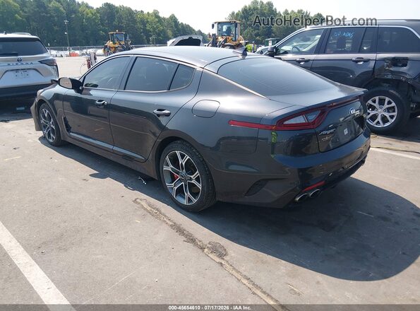KNAE35LC5K6048669 2019 KIA STINGER Gray Задня ліва чверть