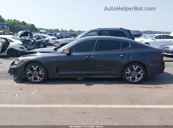 KNAE35LC5K6048669 2019 KIA STINGER Gray Панорамний вид салону 360°