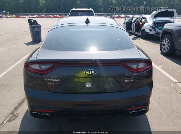 KNAE35LC5K6048669 2019 KIA STINGER Gray 