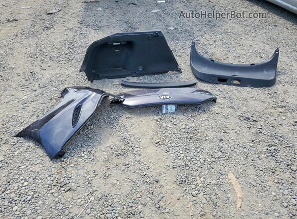 KNAE35LC6K6046462 2019 KIA STINGER Charcoal Вид підкапотного простору
