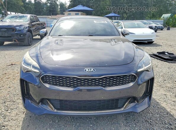 KNAE35LC6K6046462 2019 KIA STINGER Charcoal Вид спереду