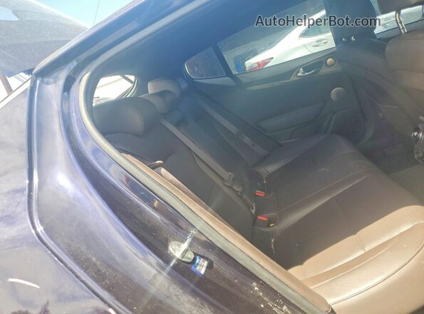 KNAE35LC6L6086560 2020 KIA STINGER Blue Vista de los asientos traseros