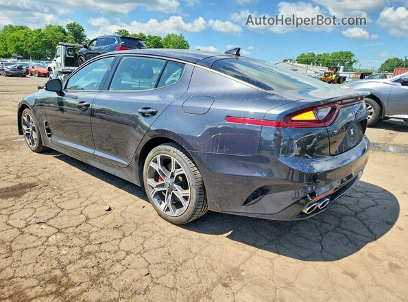 KNAE35LC8K6043725 2019 KIA STINGER Charcoal Задня ліва чверть