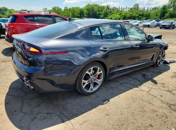 KNAE35LC8K6043725 2019 KIA STINGER Charcoal Задня права чверть