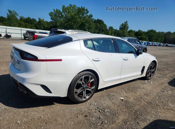 KNAE35LC8L6072207 2020 KIA STINGER White Rear right