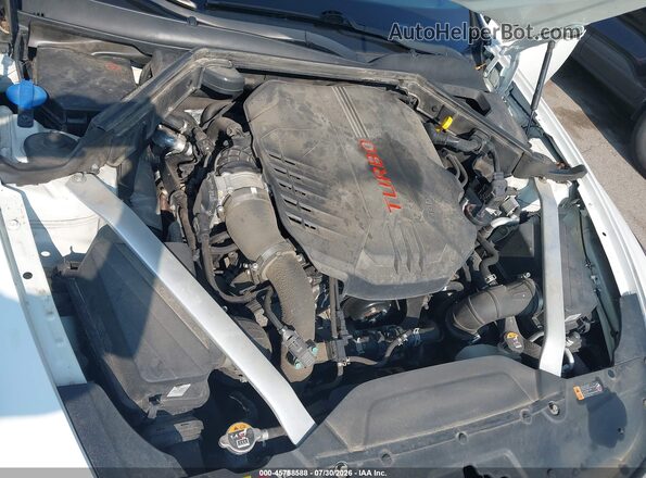 KNAE35LC9L6079232 2020 KIA STINGER White Հետևի տեսք