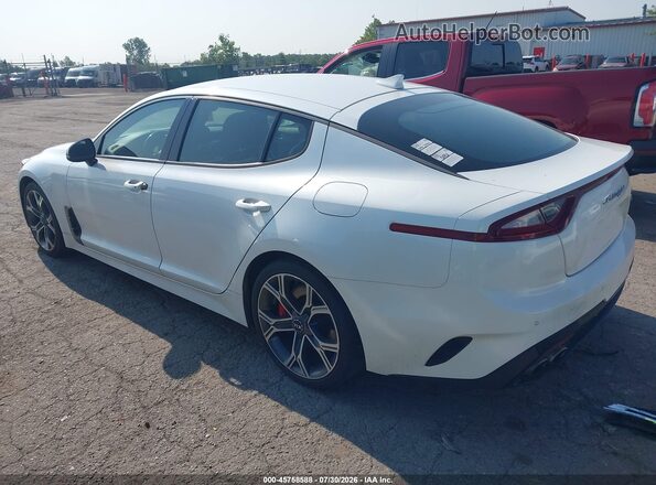 KNAE35LC9L6079232 2020 KIA STINGER White Հետևի ձախ