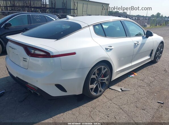 KNAE35LC9L6079232 2020 KIA STINGER White Հետևի աջ