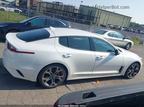 KNAE35LC9L6079232 2020 KIA STINGER White Սալոնի հետևի տեսք