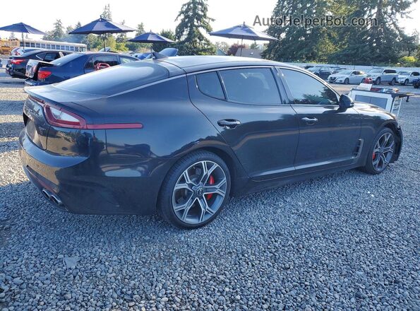 KNAE35LCXL6073701 2020 KIA STINGER Black Trasero derecho