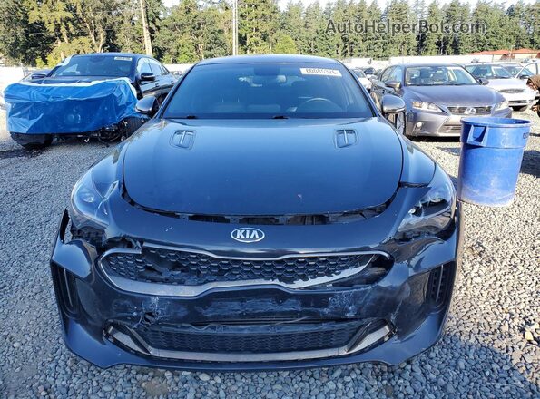 KNAE35LCXL6073701 2020 KIA STINGER Black Vista frontal