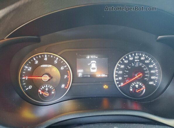 KNAE35LCXL6073701 2020 KIA STINGER Black Vista del cuadro de instrumentos