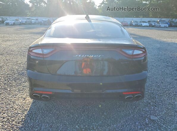 KNAE35LCXL6073701 2020 KIA STINGER Black Vista trasera