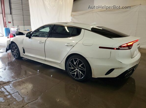 KNAE35LD2N6117833 2022 KIA STINGER White Задня ліва чверть