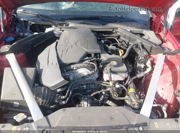 KNAE35LD3N6110664 2022 KIA STINGER Красный Вид сзади