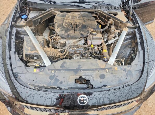 KNAE35LD5P6131440 2023 KIA STINGER Black Вид задньої частини салону