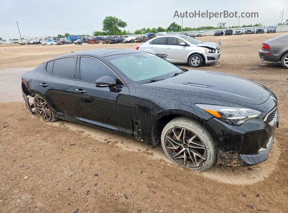 KNAE35LD5P6131440 2023 KIA STINGER Black Передня права чверть