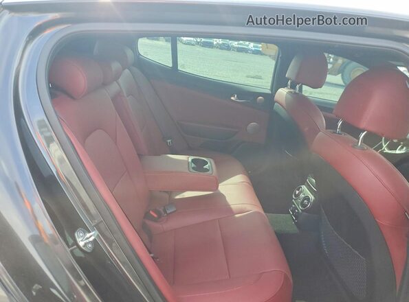 KNAE35LD6P6131267 2023 KIA STINGER Charcoal Вид задніх сидінь