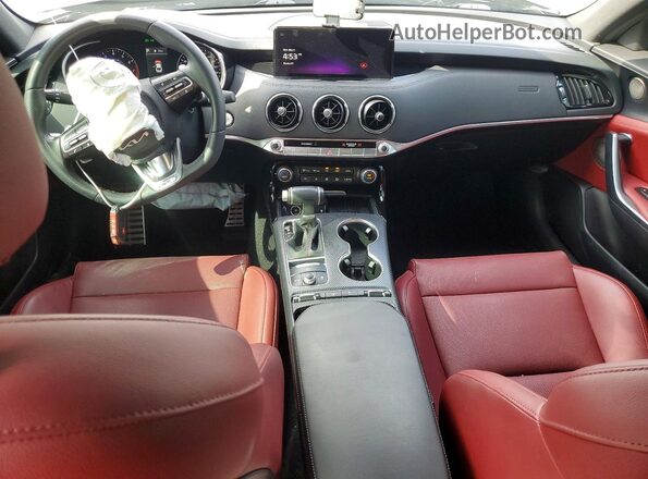 KNAE35LD6P6131267 2023 KIA STINGER Charcoal Вид панелі приладів