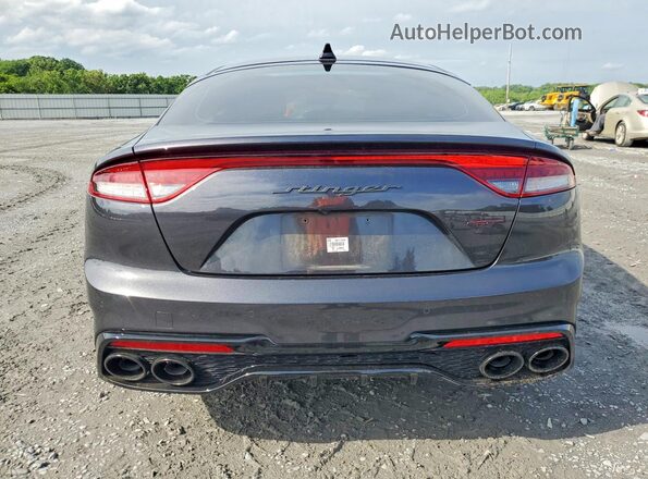 KNAE35LD6P6131267 2023 KIA STINGER Charcoal Вид ззаду