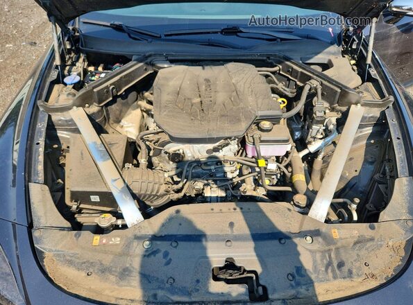 KNAE35LD8N6118730 2022 KIA STINGER Charcoal უკანა სალონის ხედი