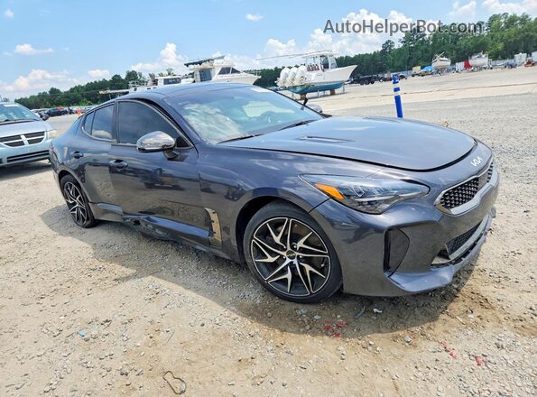 KNAE35LD8P6132632 2023 KIA STINGER Charcoal Առջևի աջ