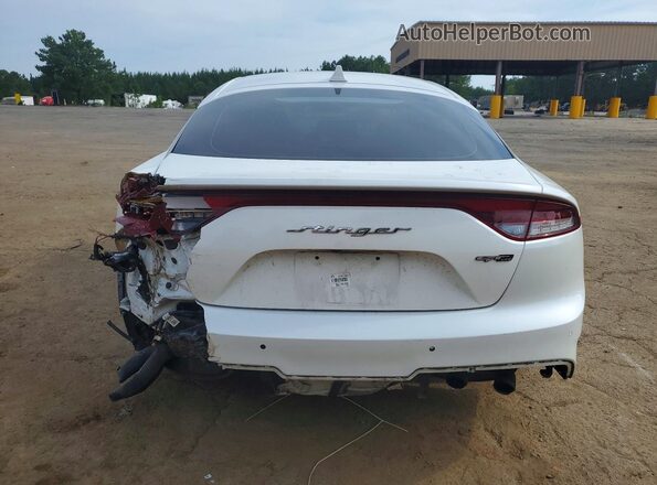 KNAE35LD9N6116629 2022 KIA STINGER White Вид ззаду