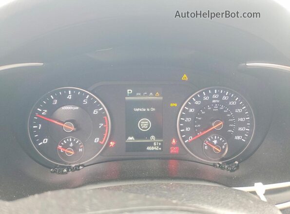 KNAE35LD9P6122790 2023 KIA STINGER Gray Սարքավորումների վահանակի տեսք