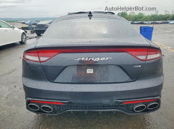 KNAE35LD9P6122790 2023 KIA STINGER Gray Հետևի տեսք