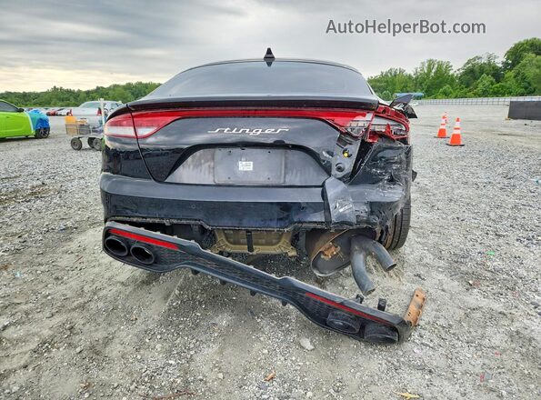KNAE35LD9P6122997 2023 KIA STINGER Черный Вид сзади