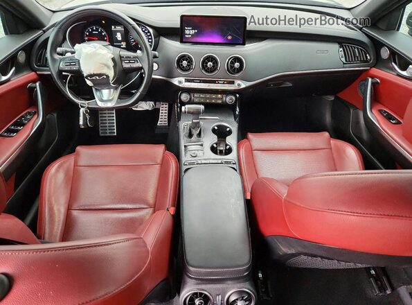 KNAE35LD9P6122997 2023 KIA STINGER Черный Вид панели приборов