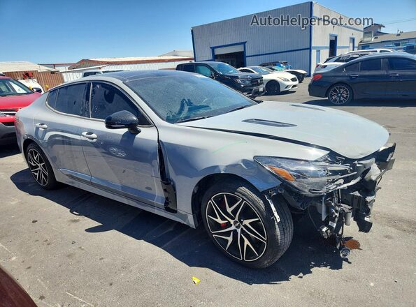 KNAE35LDXP6124564 2023 KIA STINGER Green Delantero derecho