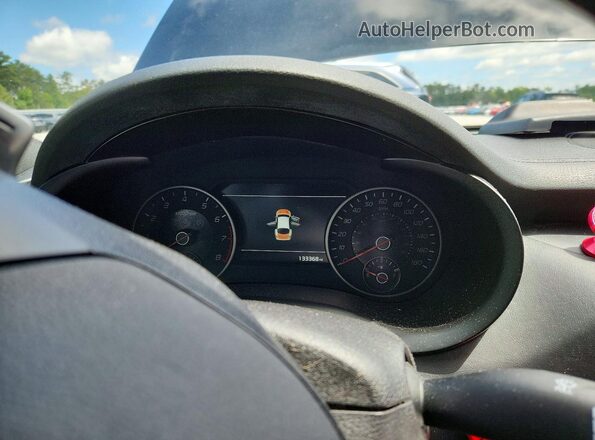 KNAE45LC4J6009860 2018 KIA STINGER Black Widok zestawu wskaźników