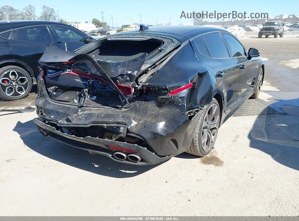 KNAE45LC5M6092316 2021 KIA STINGER Black Rear right