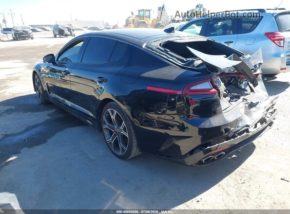 KNAE45LC5M6092316 2021 KIA STINGER Black Rear left