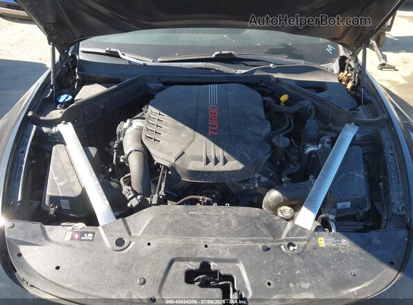 KNAE45LC5M6092316 2021 KIA STINGER Black Rear view