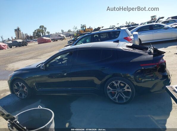 KNAE45LC5M6092316 2021 KIA STINGER Black 360 interior view