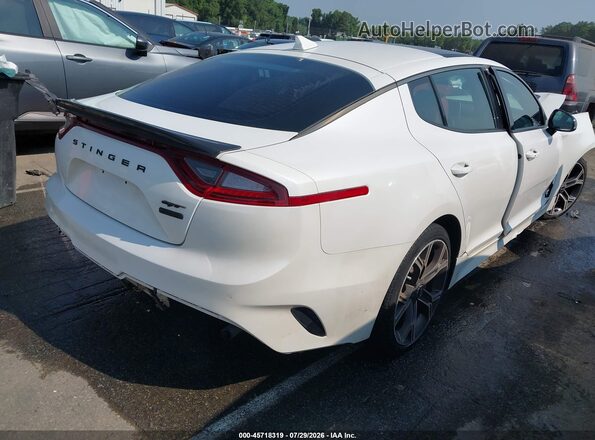 KNAE45LC6L6081436 2020 KIA STINGER White Հետևի աջ