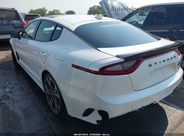 KNAE45LC6L6081436 2020 KIA STINGER White Հետևի ձախ