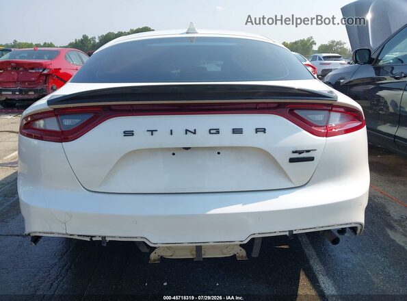 KNAE45LC6L6081436 2020 KIA STINGER White 