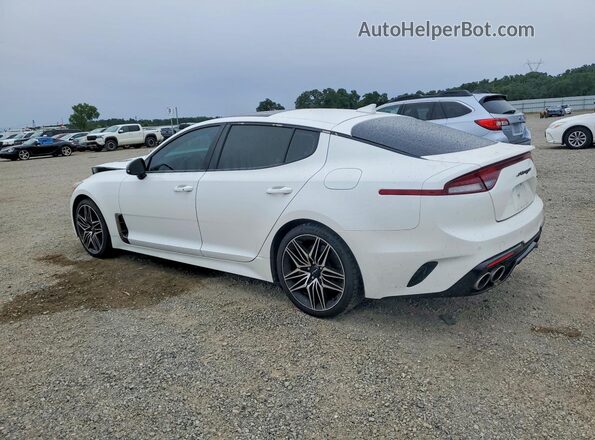 KNAE45LC6N6101624 2022 KIA STINGER White Tył lewy