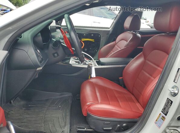 KNAE55LC2L6080359 2020 KIA STINGER Silver Սալոնի դիմացի տեսք
