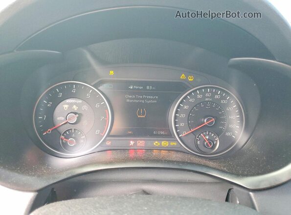 KNAE55LC2L6080359 2020 KIA STINGER Silver Սարքավորումների վահանակի տեսք