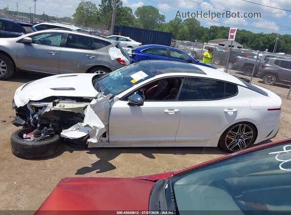 KNAE55LC2N6100242 2022 KIA STINGER White 