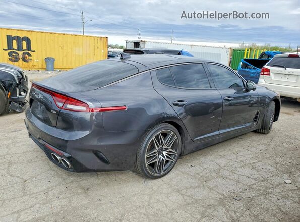 KNAE55LC2P6129730 2023 KIA STINGER Silver Задня права чверть