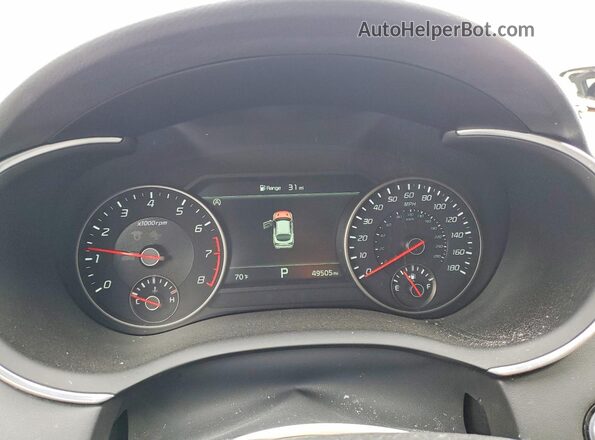KNAE55LC2P6129730 2023 KIA STINGER Silver Вид щитка приладів
