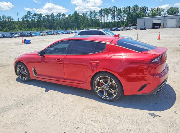 KNAE55LC3J6032009 2018 KIA STINGER Red Tył lewy