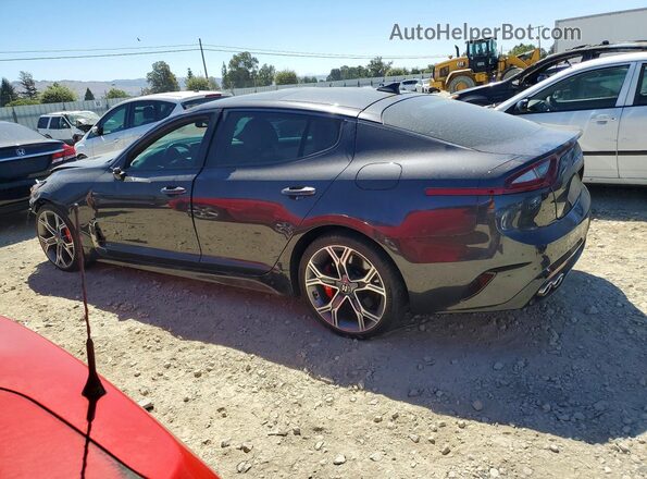 KNAE55LC3K6064816 2019 KIA STINGER Charcoal Задня ліва чверть