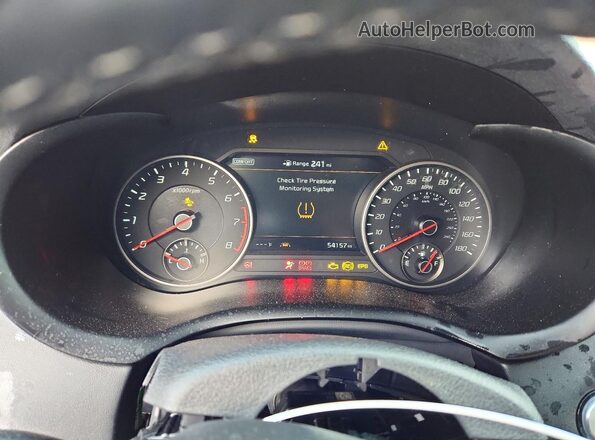 KNAE55LC3L6073873 2020 KIA STINGER Черный Вид щитка приборов